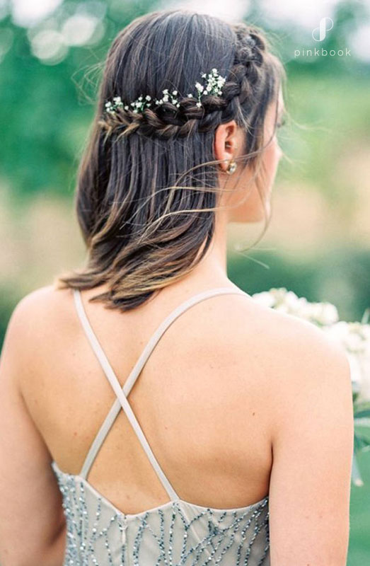 9 Gorgeous Wedding Hairstyles for Short Hair - Pink Book