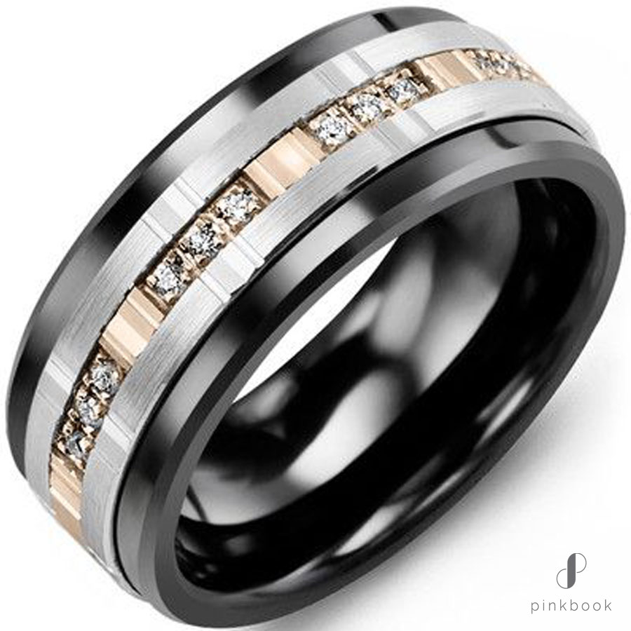 34 Unique Mens Wedding Rings Pink Book Weddings South Africa