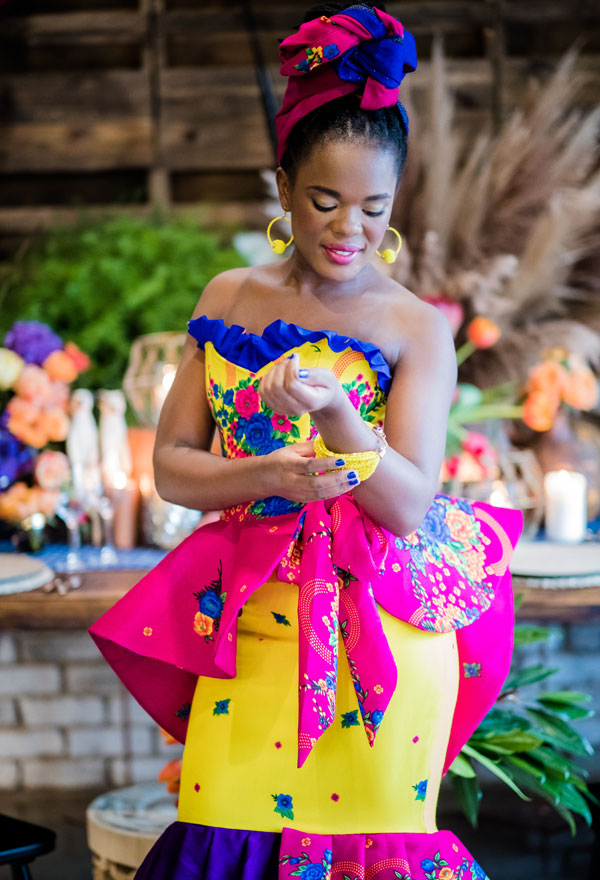 south african traditional bridesmaid dresses